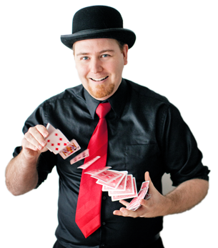 Toronto Strolling Magician Magic Matt in Action